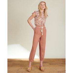 NEW Veronica Beard Karter Pleated Crop Pants Trousers Size 6